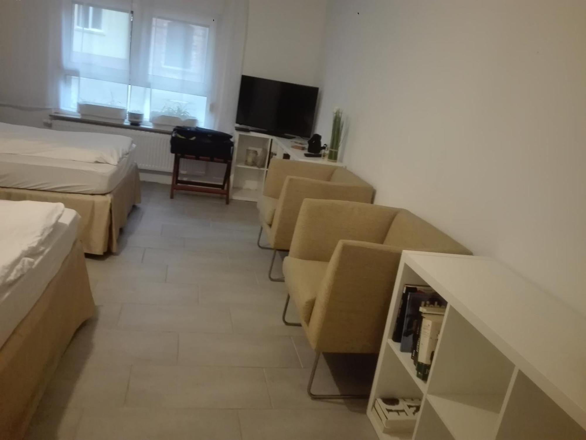 Pension Markgrafenmuehle 콧부스 객실 사진